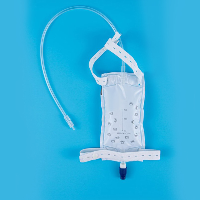 150ml Screw Valve Luer Connector Pet Urine Bag