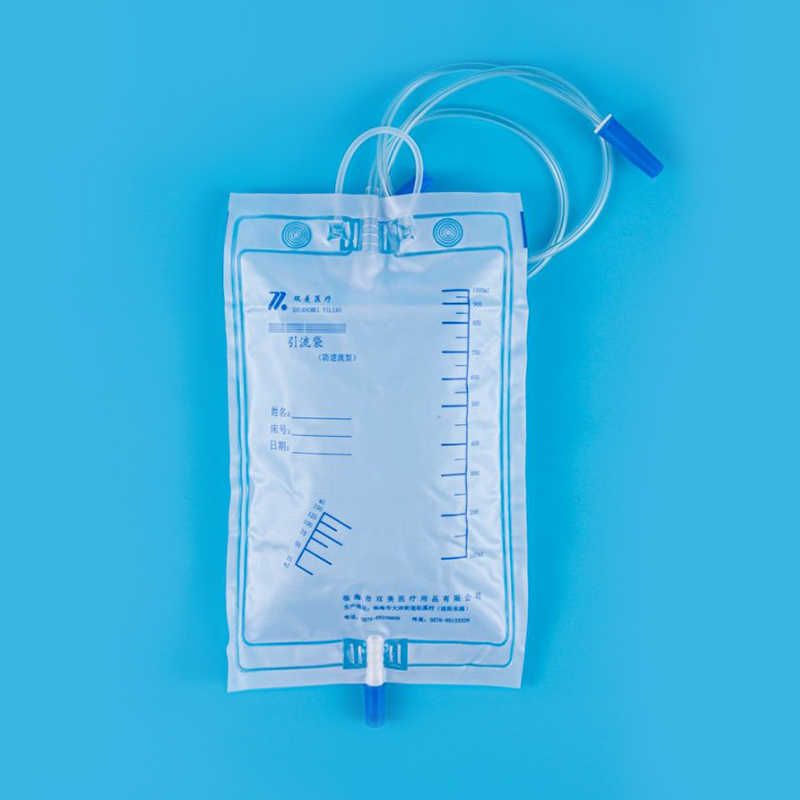 SM 7026 1000ml T-Valve Urine Bag With Rope